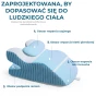 Poduszka Ergonomiczna Zaprojektowana, by Dopasować się do Ciała – Wsparcie Szyjne, Klatki Piersiowej, Talii i Ramion