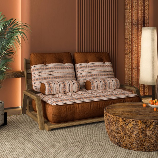 Modułowa Sofa, kanapa Podłogowa w Stylu Boho.