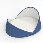 Luksusowe Legowisko Muszla dla Kota — Niebieskie