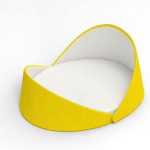 Luksusowe Legowisko Muszla dla Kota — Żółte