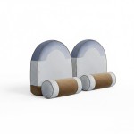 Profesjonalny Zestaw Wspierających Poduszek Niebieski