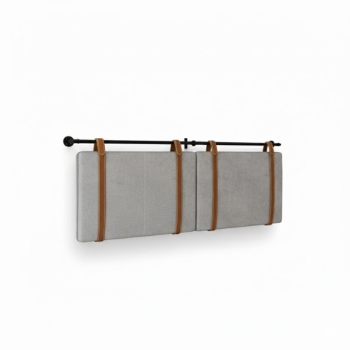 Dwustronny Regulowany Zagłówek Ścienny. wersja szara