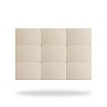 Wielofunkcyjny Panel Ochronny do Łóżka Beżowy