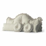 Dekoracyjny Zestaw Poduszek (3 szt.) Biały