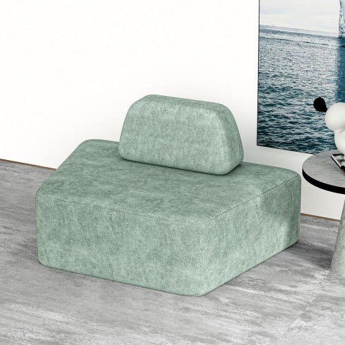 Narożnik Modułowy Półokrągły, aranżacja w salonie.