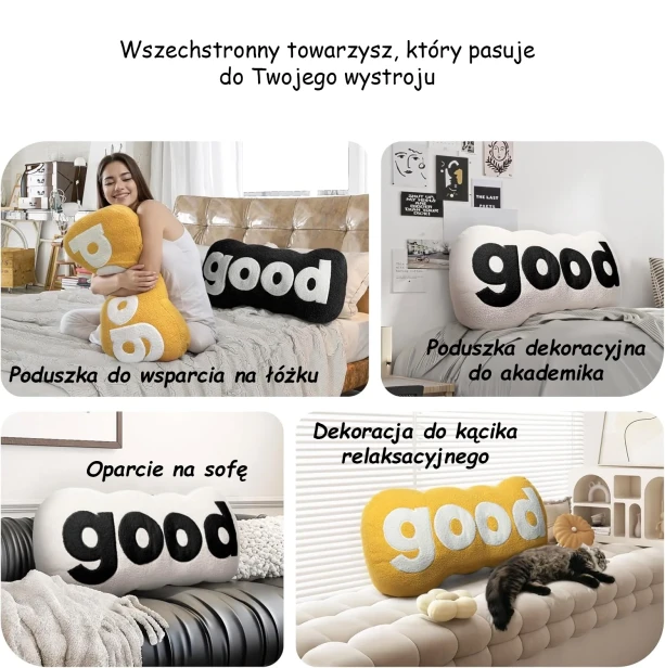 Pluszowa Poduszka do Czytania, rodzaje użytkowania.