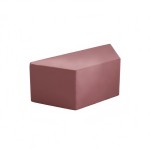 Modułowa Pufa  C Pomarańczowa