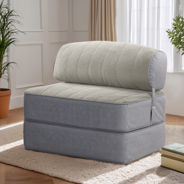 Modułowy Fotel Rozkładany 3w1, aranżacja  w salonie.