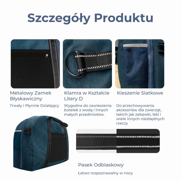 Przenośne Legowisko Podróżne Dla Zwierząt, szczegóły produktu