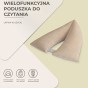 Składana Poduszka Lędźwiowa w Kształcie Trójkąta, wielofunkcyjność i detale produktu.