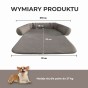 Przewiewne Legowisko dla Psa/Kota na Kanapę, wymiary produktu.