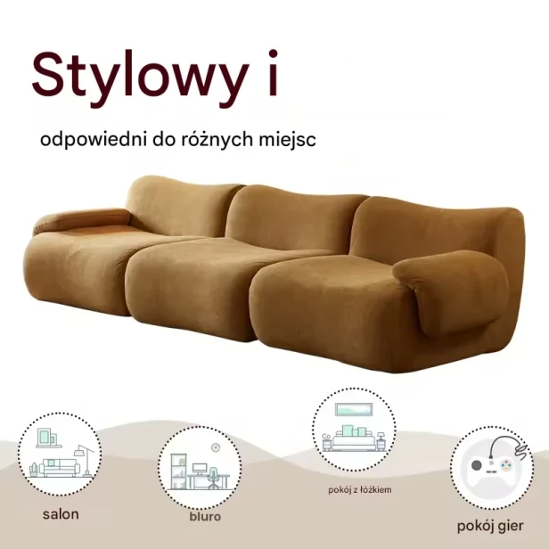 Sofa Chmurka, różnorodność zastosowania.