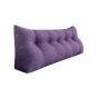 Trójkątna Poduszka do Czytania – Len Fiolet 160cm