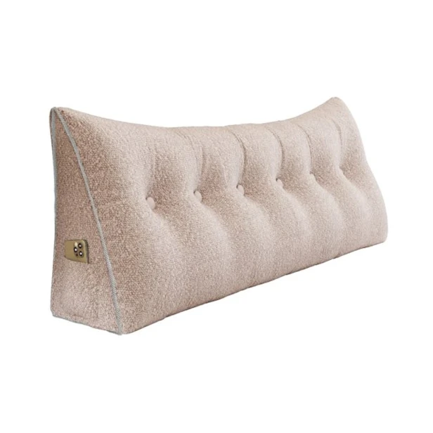 Trójkątna Poduszka do Czytania – Len Róż  160