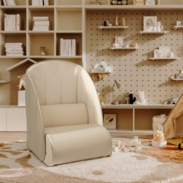 Bezpieczny Fotel Podłogowy, aranżacja w domu.