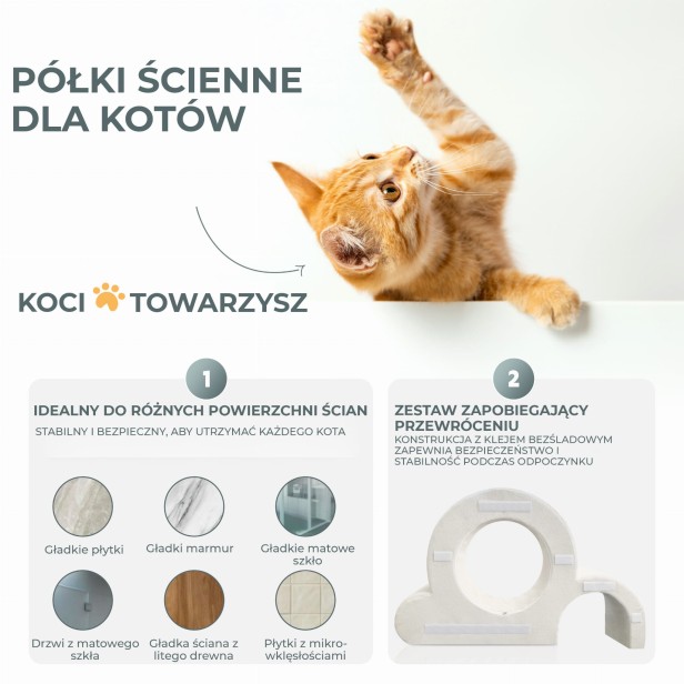 Kocia Drabinka Wspinaczkowa, elastyczność dopasowania.