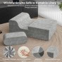Sofa w kształcie litery U, szczegóły produktu.