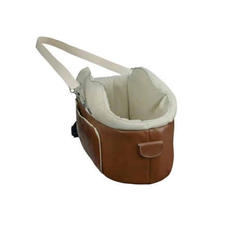 Fotelik Samochodowy dla Małych Psów Na Podłokietnik.