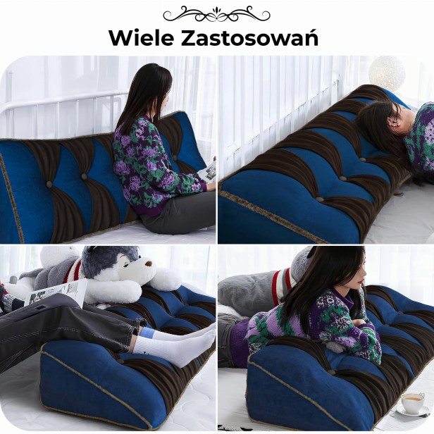 Poduszka Aksamitna w Stylu Vintage zielona, rodzaje zastosowań.