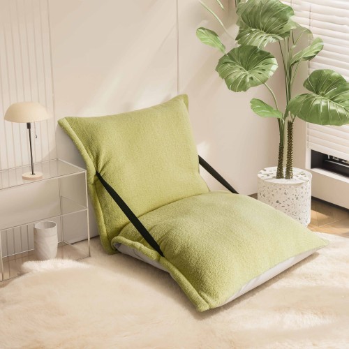 Sofa-Pufa z regulacją, aranżacja w salonie