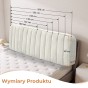 Zagłówek Tapicerowany Beżowy, wymiary produktu.
