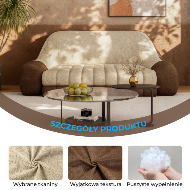 Kanapa komfort, szczegóły produktu.