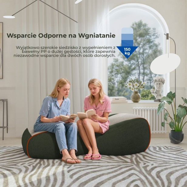 Leżak Zero Grawitacji, wsparcie i odporność na wgniatanie.