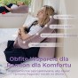 Poduszka Funkcjonalna z Podparciem Różowa, rodzaje wsparcia.