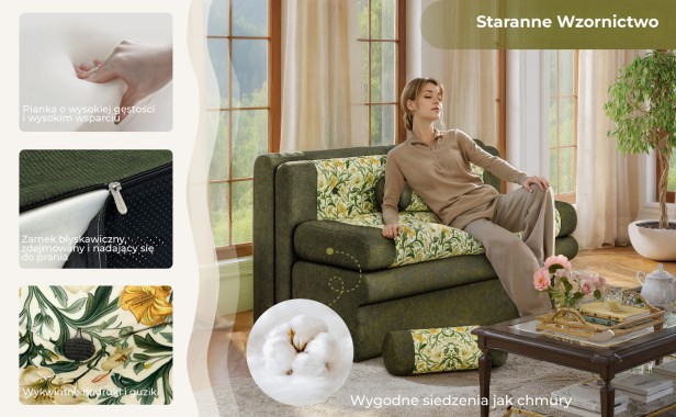 Sofa Typu Loveseat , staranne wzornictwo