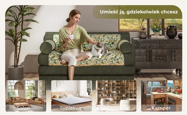 Sofa Typu Loveseat , możliwości zastosowania.