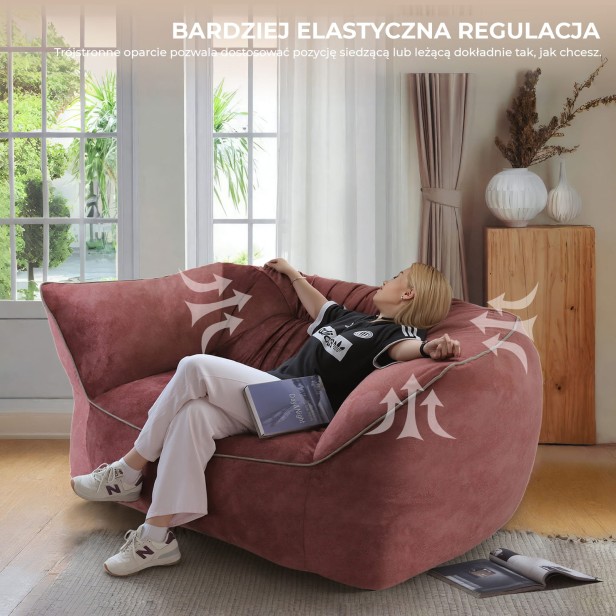 Komfortowa Sofa do Relaksu, elastyczna regulacja.