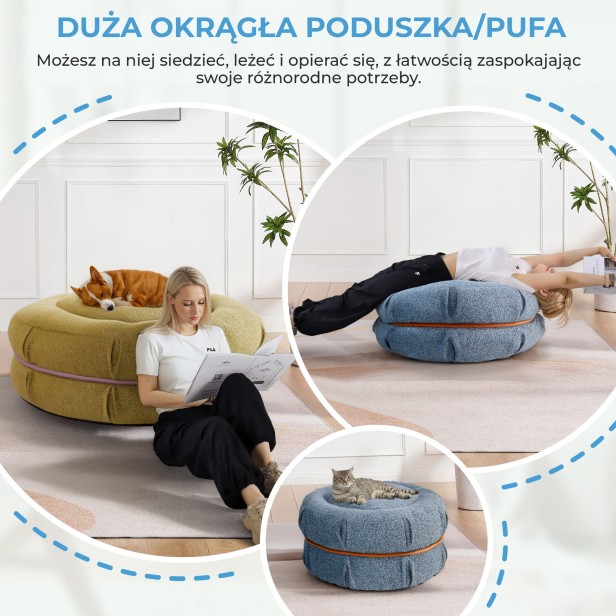 Pufa Makaronik Zielona, możliwości zastosowania.