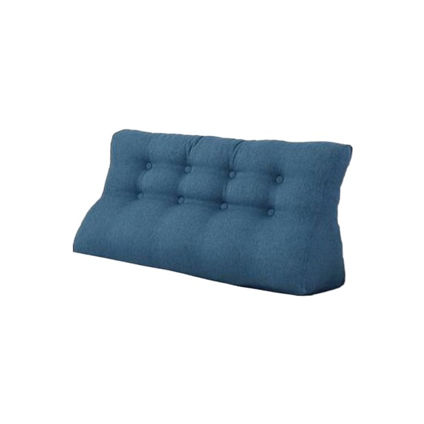 Niebieska Poduszka Lniana