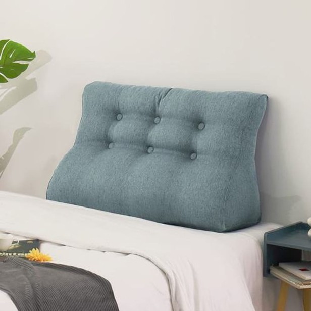 Szara Poduszka Lniana 100cm