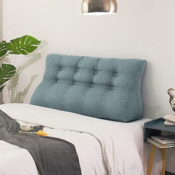 Szara Poduszka Lniana 120cm