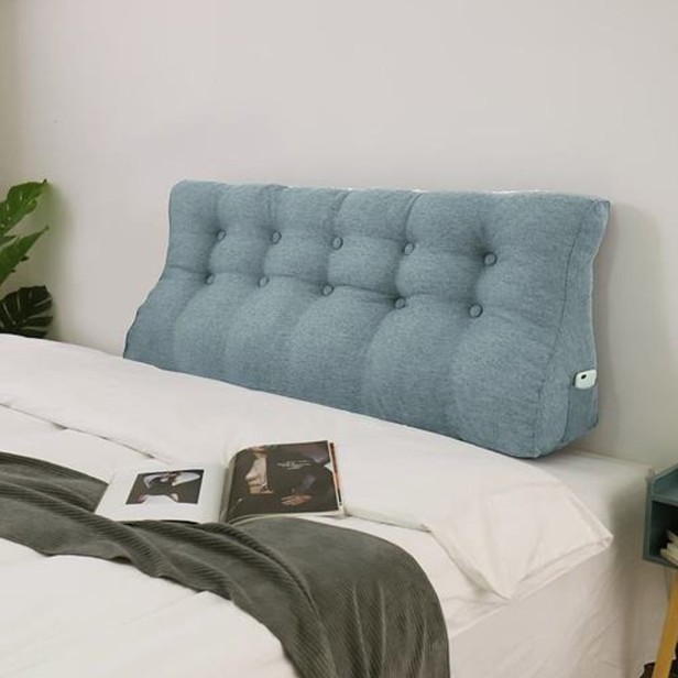 Szara Poduszka Lniana 160cm