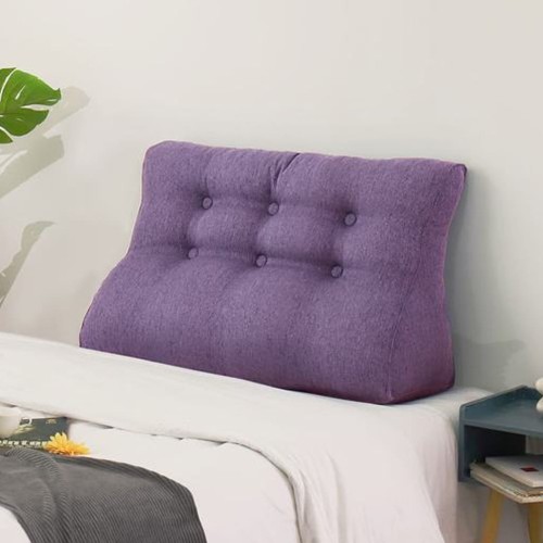 Fioletowa Poduszka Lniana 100cm