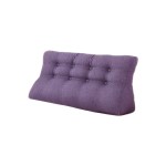 Fioletowa Poduszka Lniana