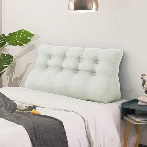 Biała Poduszka Lniana 120cm