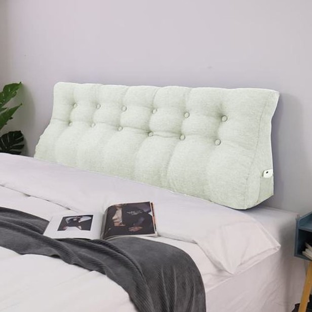 Biała Poduszka Lniana 180cm