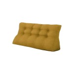 Żółta Poduszka Lniana