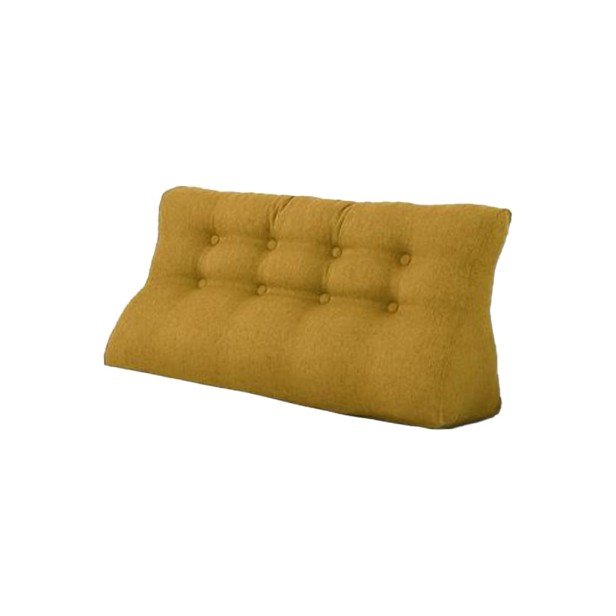 Żółta Poduszka Lniana