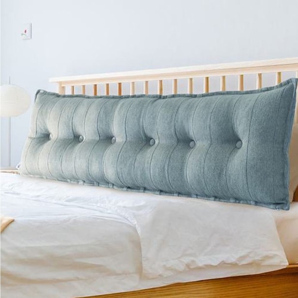 Poduszka Dekoracyjna - Szary Len 180cm