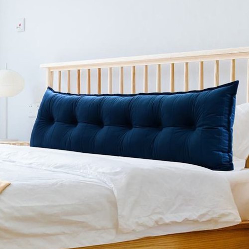 Aksamitna Poduszka Granatowa 180cm