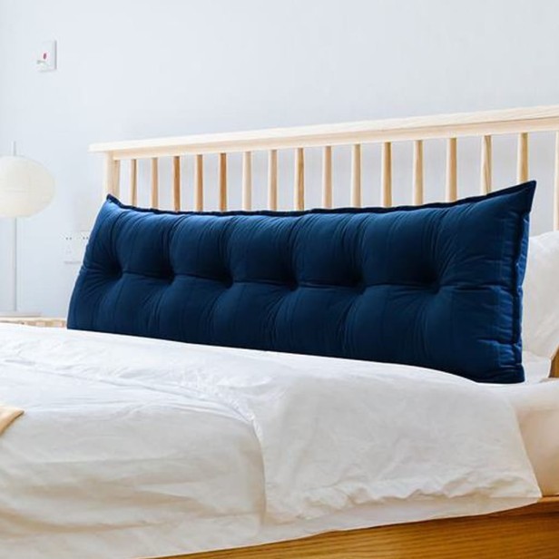 Aksamitna Poduszka Granatowa 180cm