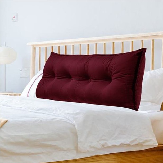 Aksamitna Poduszka Czerwone Wino 120cm