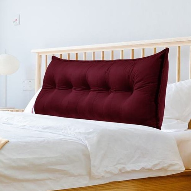 Aksamitna Poduszka Czerwone Wino 160cm