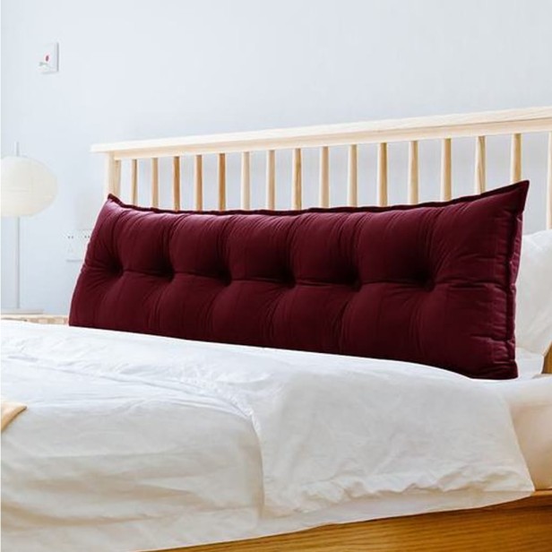 Aksamitna Poduszka Czerwone Wino 180cm