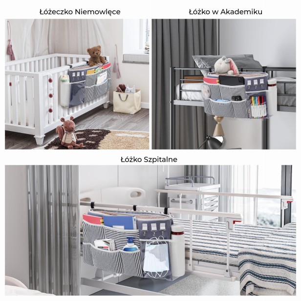 Wygodny Organizer na Łóżko, rodzaje wykorzystania