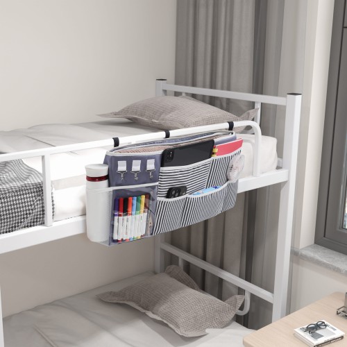 Wygodny Organizer na Łóżko, aranżacja na łóżku piętrowym